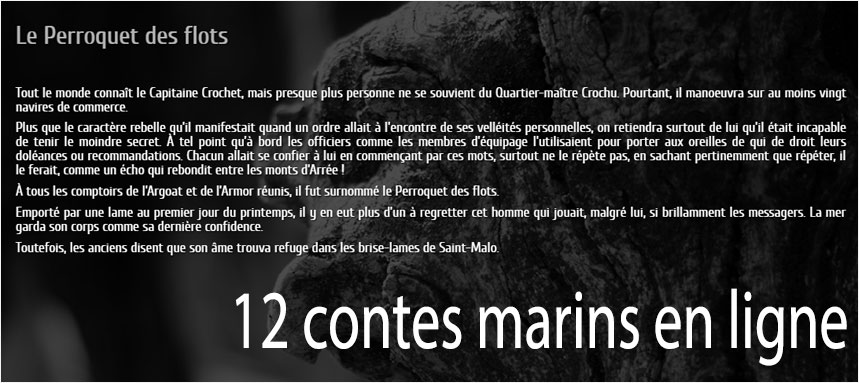 12 contes marins sur les brise-lames de St-Malo