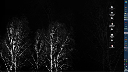 Photo noir et blanc pour fond d'écran : arbres et ramures