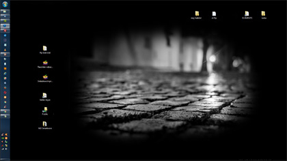 Photo noir et blanc pour fond d'écran : pavés de Lisbonne
